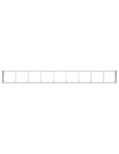 Fioriera 360x40x40 cm in Acciaio Inox