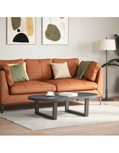 Gambe Tavolo Pranzo a V 2 pz Antracite 70x(30-31,3)cm Acciaio