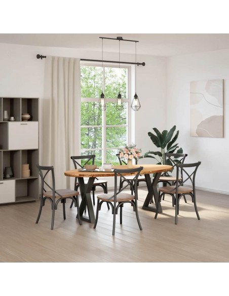Giroletto senza Materasso Marrone Cera 90x200 cm Massello Pino