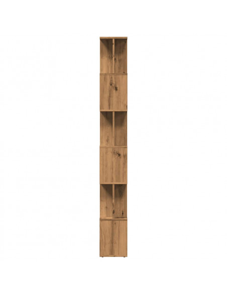 Libreria Rovere Artigianale 80x24x192 cm Legno Multistrato