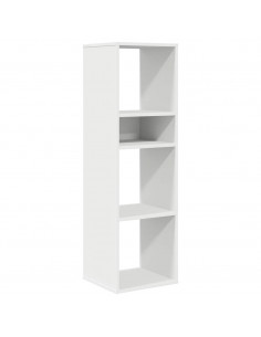 Libreria Bianca 34x31x112 cm in Legno Multistrato