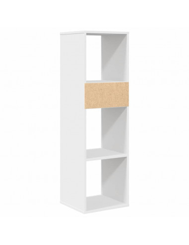 Libreria Bianca 34x31x112 cm in Legno Multistrato