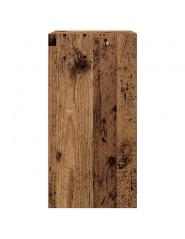 Mobili TV a Parete 4 pz Legno Antico in Legno Multistrato