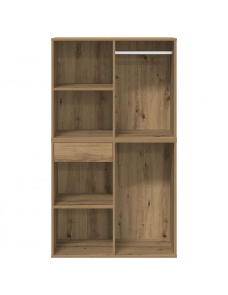 Set Toeletta con LED Rovere Artigianale in Legno Multistrato