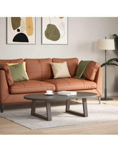 Gambe per Tavolo Pranzo a V 2pz Naturale 50x(30-31,3)cm Acciaio