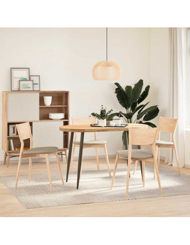 Gambe Tavolino Caffè Forma Conica 4pz Naturale 72-73cm Acciaio