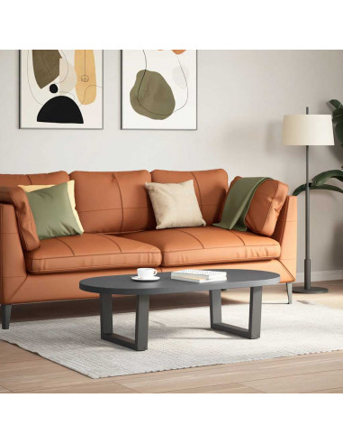 Gambe Tavolo Pranzo a V 2 pz Antracite 50x(30-31,3)cm Acciaio