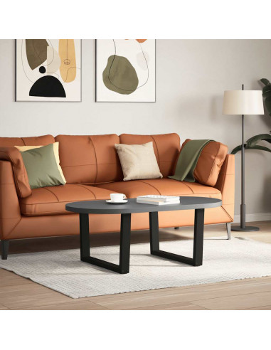 Gambe per Tavolo da Pranzo a V 2 pz Nero 70x(42-43,3)cm Acciaio