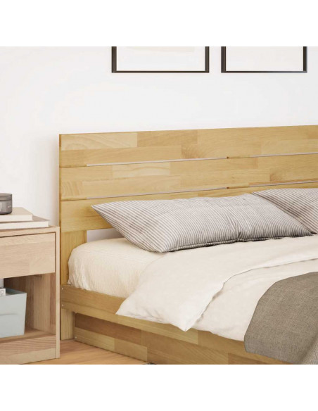 Testiera 180 cm in Legno Massello di Rovere