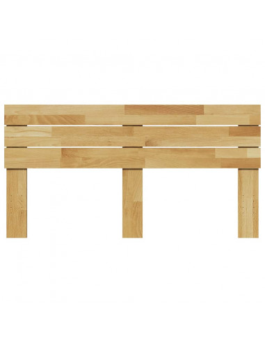 Testiera 160 cm in Legno Massello di Rovere