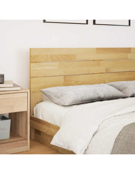 Testiera 150 cm in Legno Massello di Rovere