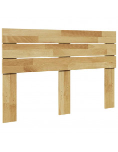 Testiera 120 cm in Legno Massello di Rovere