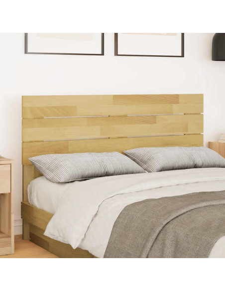 Testiera 120 cm in Legno Massello di Rovere