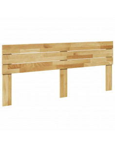 Testiera 200 cm in Legno Massello di Rovere