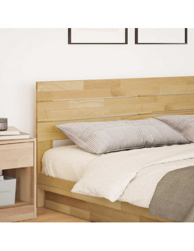 Testiera 200 cm in Legno Massello di Rovere