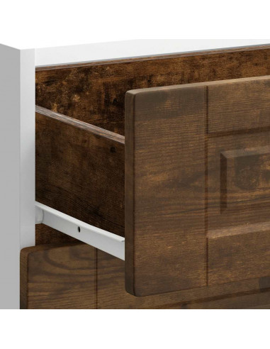 Base da Cucina Porto Rovere Fumo in Legno Multistrato