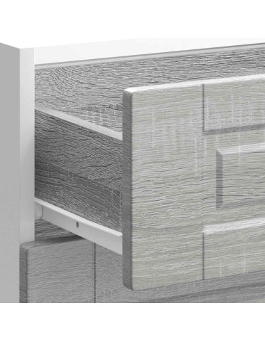 Base da Cucina Porto Grigio Sonoma in Legno Multistrato