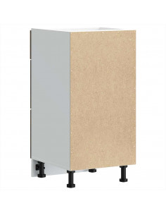 Base da Cucina Lucca Rovere Marrone in Legno Multistrato