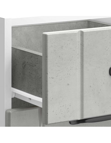 Base da Cucina Lucca Grigio Cemento in Legno Multistrato