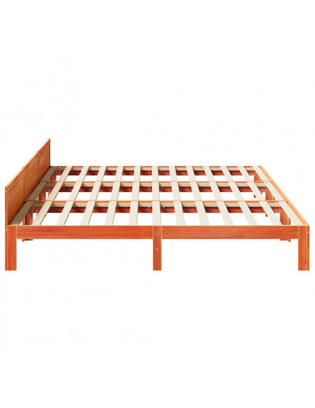 Giroletto Familiare senza Materasso Marrone Cera 270x200 cm