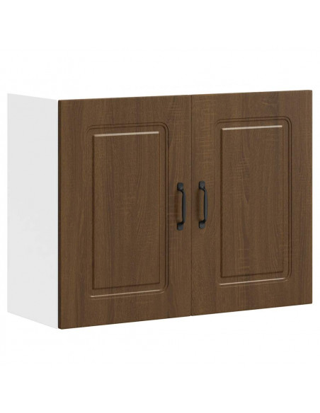 Pensile da Cucina Kalmar Rovere Marrone in Legno Multistrato