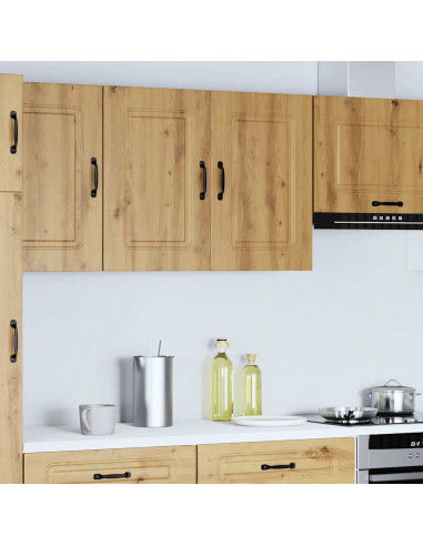 Pensile da Cucina Kalmar Rovere Artigianale Legno Multistrato