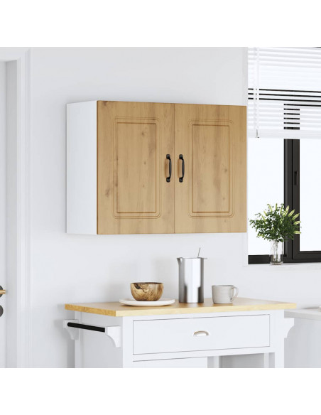 Pensile da Cucina Kalmar Rovere Artigianale Legno Multistrato