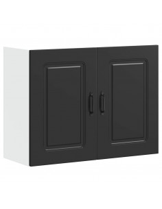 Pensile da Cucina Kalmar Nero in Legno Multistrato