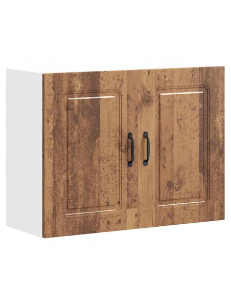 Pensile da Cucina Kalmar Legno Vecchio in Legno Multistrato