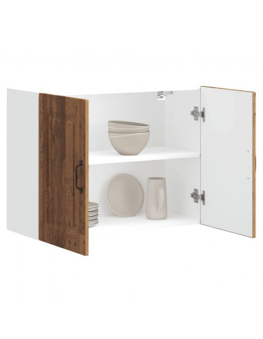 Pensile da Cucina Kalmar Legno Vecchio in Legno Multistrato