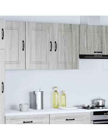 Pensile da Cucina Kalmar Grigio Sonoma in Legno Multistrato