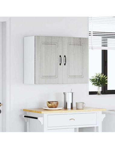 Pensile da Cucina Kalmar Grigio Sonoma in Legno Multistrato