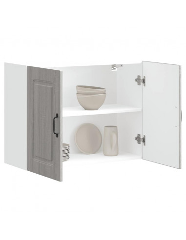 Pensile da Cucina Kalmar Grigio Sonoma in Legno Multistrato