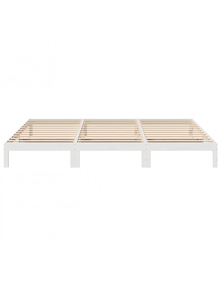 Giroletto Familiare senza Materasso Bianco 270x200 cm