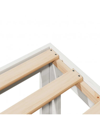 Giroletto Familiare senza Materasso Bianco 240x200 cm