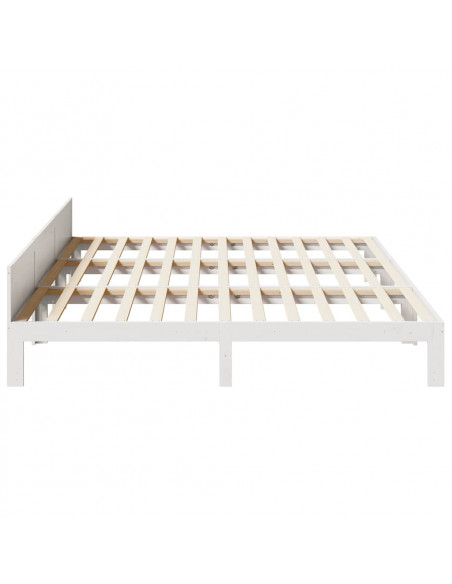 Giroletto Familiare senza Materasso Bianco 240x200 cm