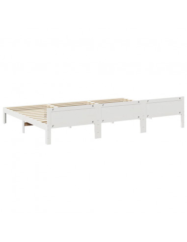 Giroletto Familiare senza Materasso Bianco 240x200 cm