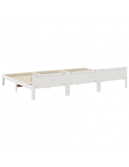 Giroletto Familiare senza Materasso Bianco 270x200 cm