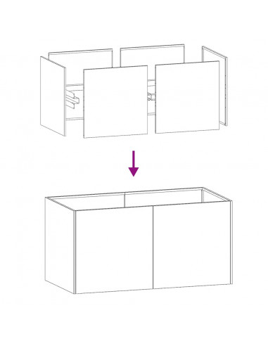 Fioriera Antracite 80x40x40 cm in Acciaio Laminato a Freddo