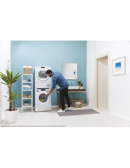 Candy Smart Pro CSOE C10DG-S asciugatrice Libera installazione Caricamento frontale 10 kg B Bianco