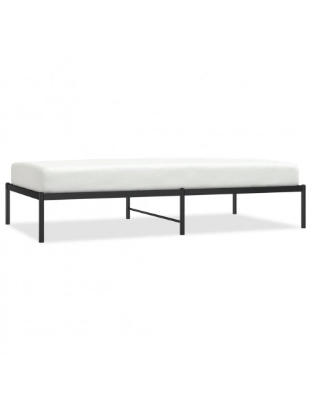 Giroletto in Metallo Nero 100x190 cm