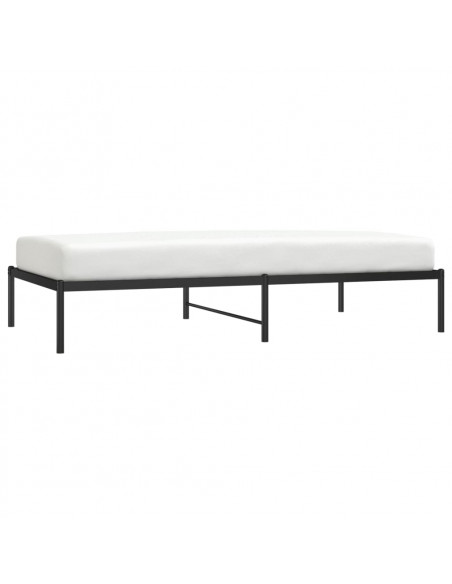 Giroletto in Metallo Nero 100x190 cm