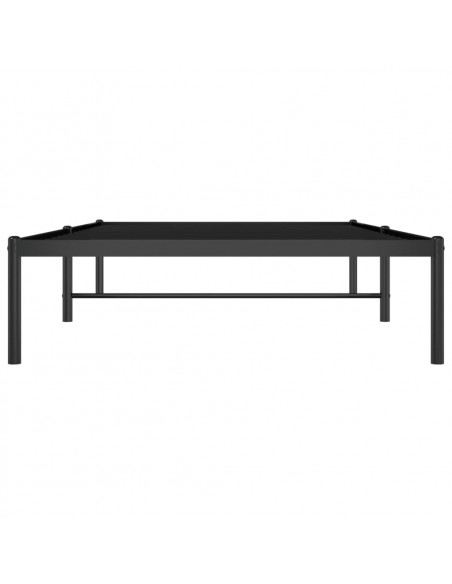 Giroletto in Metallo Nero 100x190 cm
