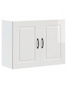 Base da Cucina Kalmar Bianco Lucido in Legno Multistrato