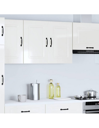 Base da Cucina Kalmar Bianco Lucido in Legno Multistrato