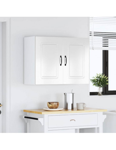 Base da Cucina Kalmar Bianco Lucido in Legno Multistrato