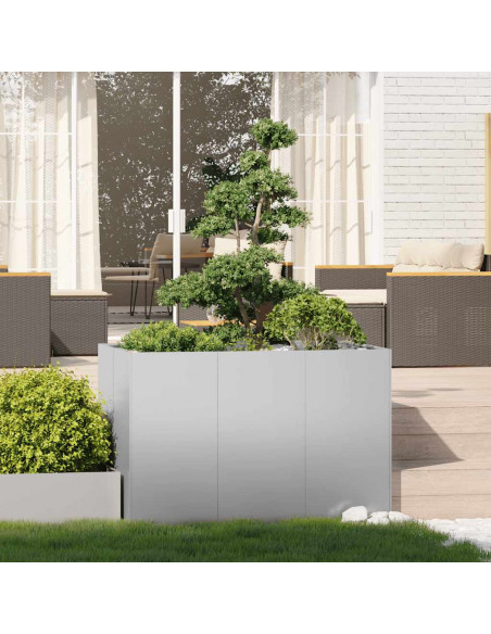 Fioriera 120x80x80 cm in Acciaio Zincato