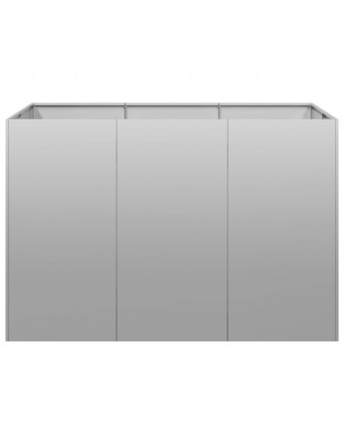 Fioriera 120x80x80 cm in Acciaio Zincato