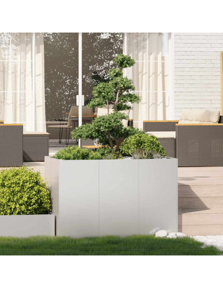 Fioriera 120x80x80 cm in Acciaio Inox