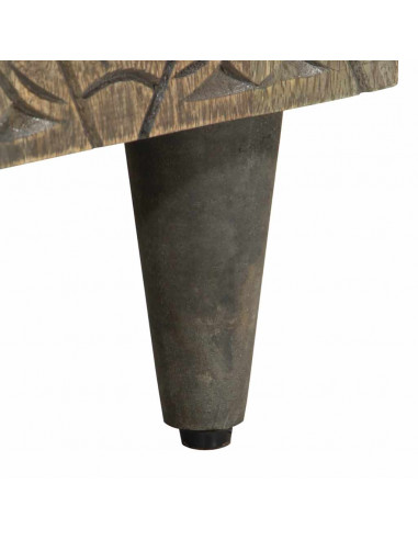 Mobile Lavabo da Bagno 62x33x58cm in Legno Massello di Mango